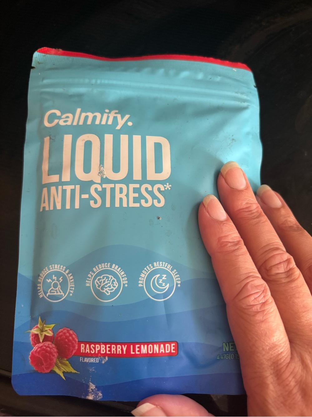Liquid Anti-Stress Raspberry Lemonade - Relaxing Liquid Supplement